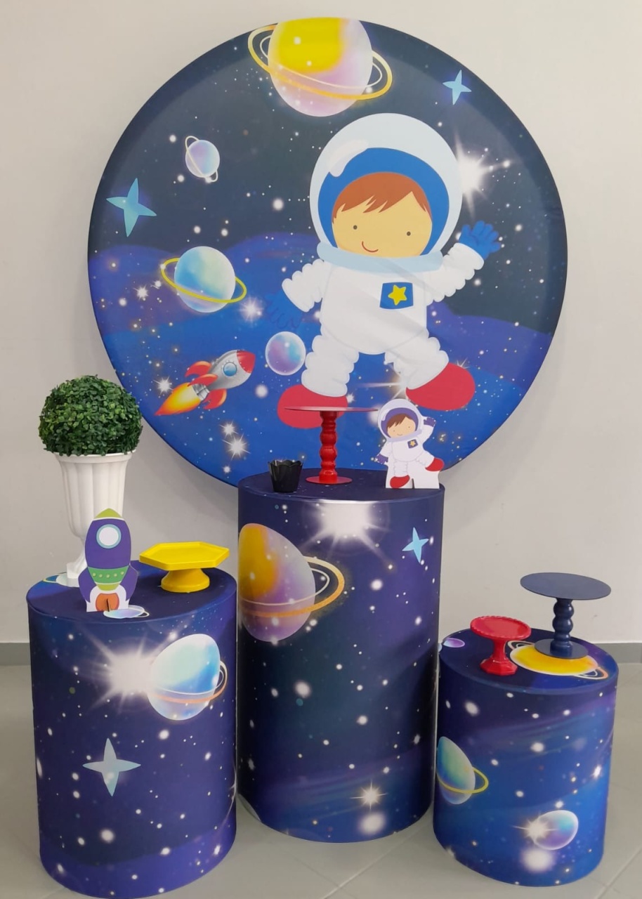Kit Bronze Astronauta - Lili decorações pegue emonte