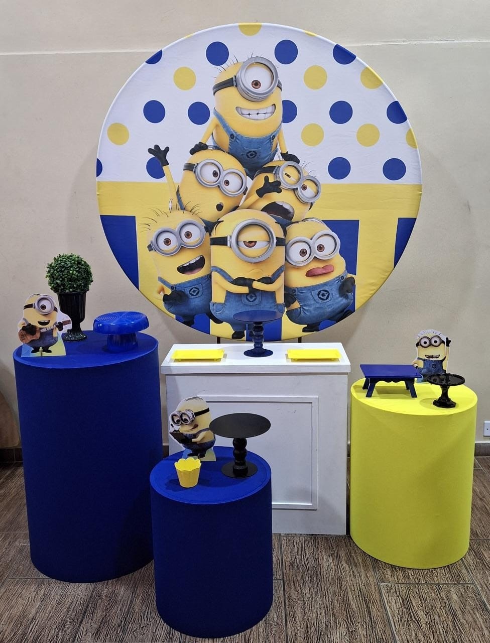 Kit Prata Minions - Lili decorações pegue emonte
