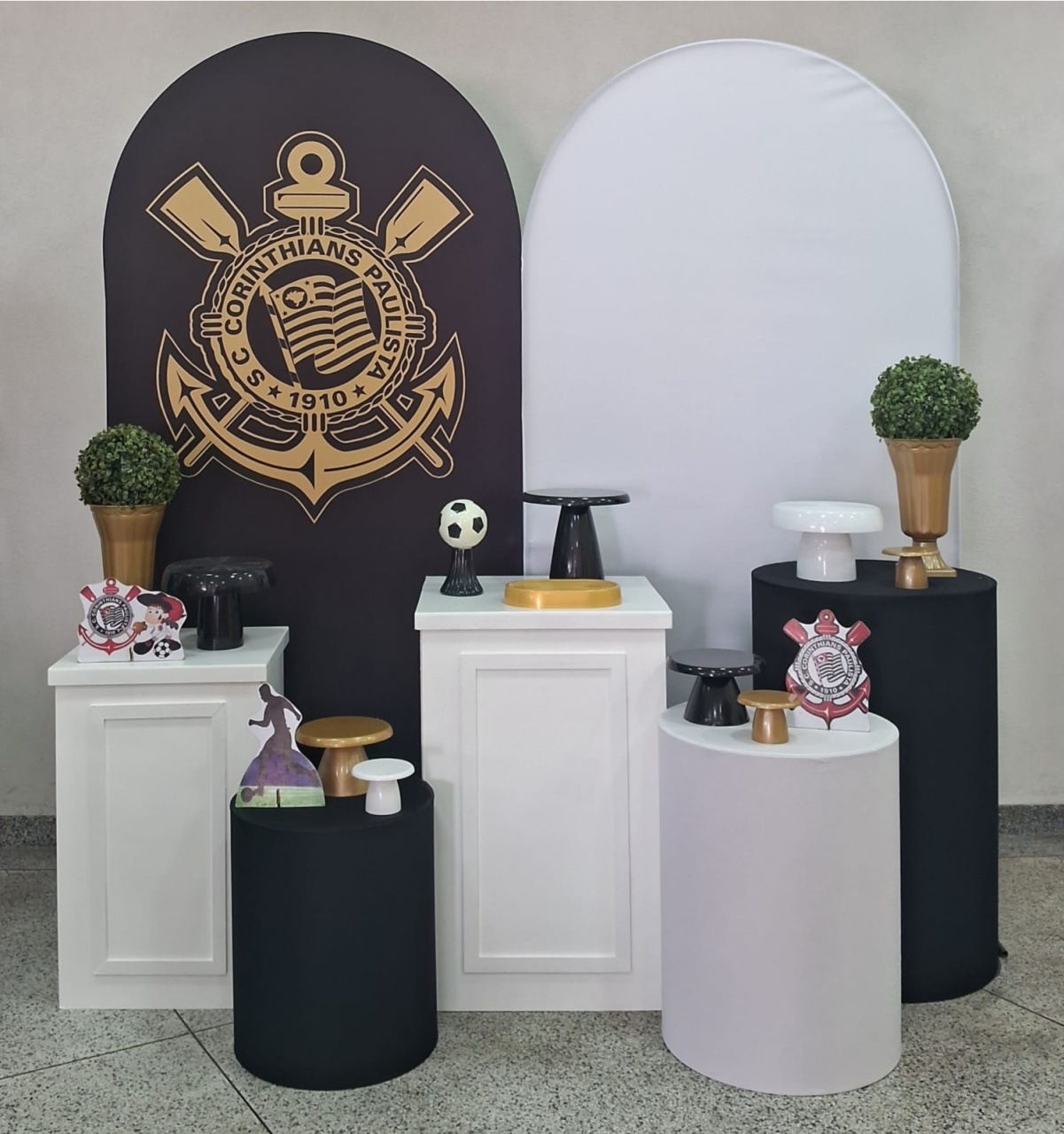 Composição Do Corinthians Com Romano - Lili decorações pegue emonte