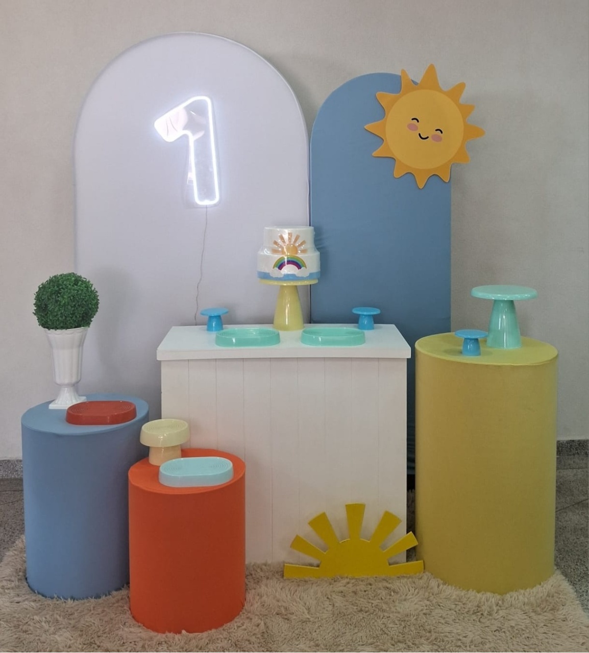 Composição 1 Volta Ao Sol - Lili decorações pegue emonte