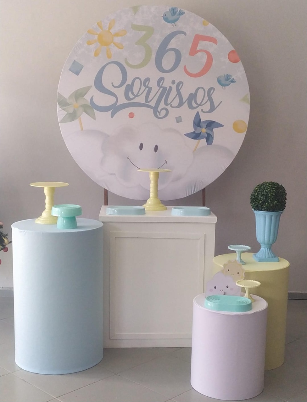 Kit Prata 365 Sorrisos - Lili decorações pegue emonte