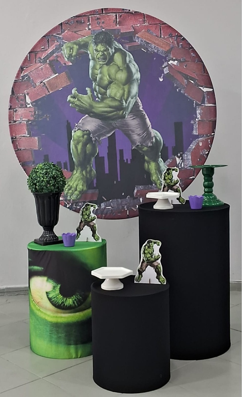 Kit Bronze Hulk - Lili decorações pegue emonte