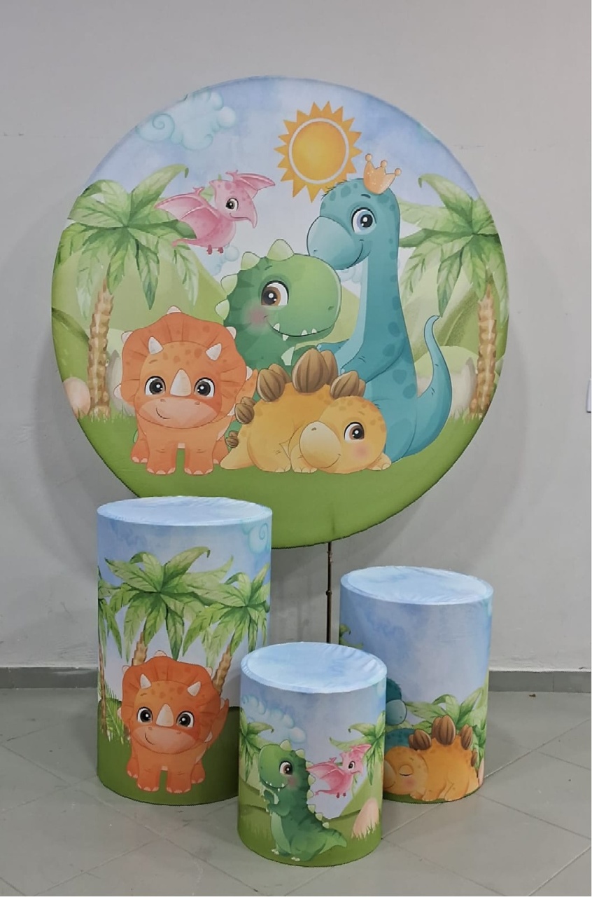 Kit Basico Dino Baby 2 - Lili decorações pegue emonte