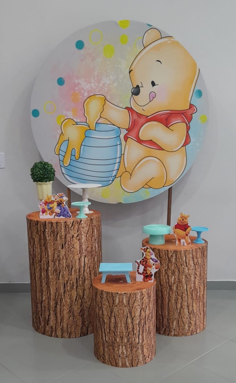 Kit Bronze Ursinho Pooh - Lili decorações pegue emonte