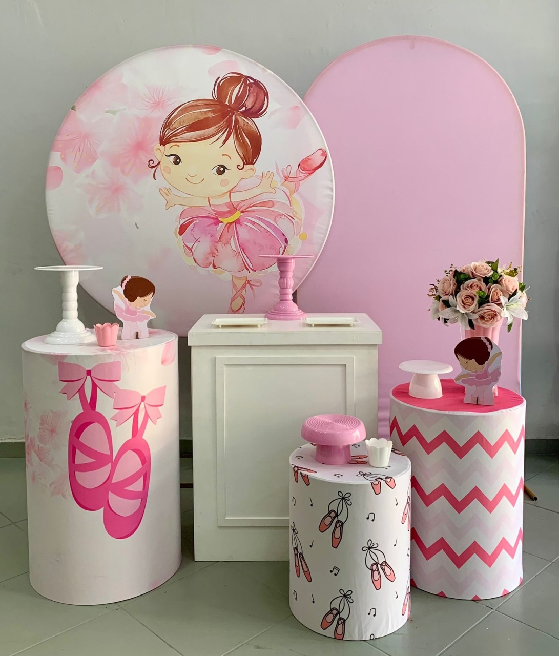 Kit Ouro Bailarina - Lili decorações pegue emonte