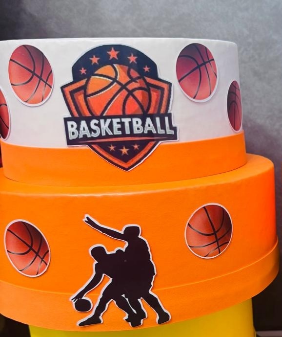 Bolo Fake Basket - Lili decorações pegue emonte