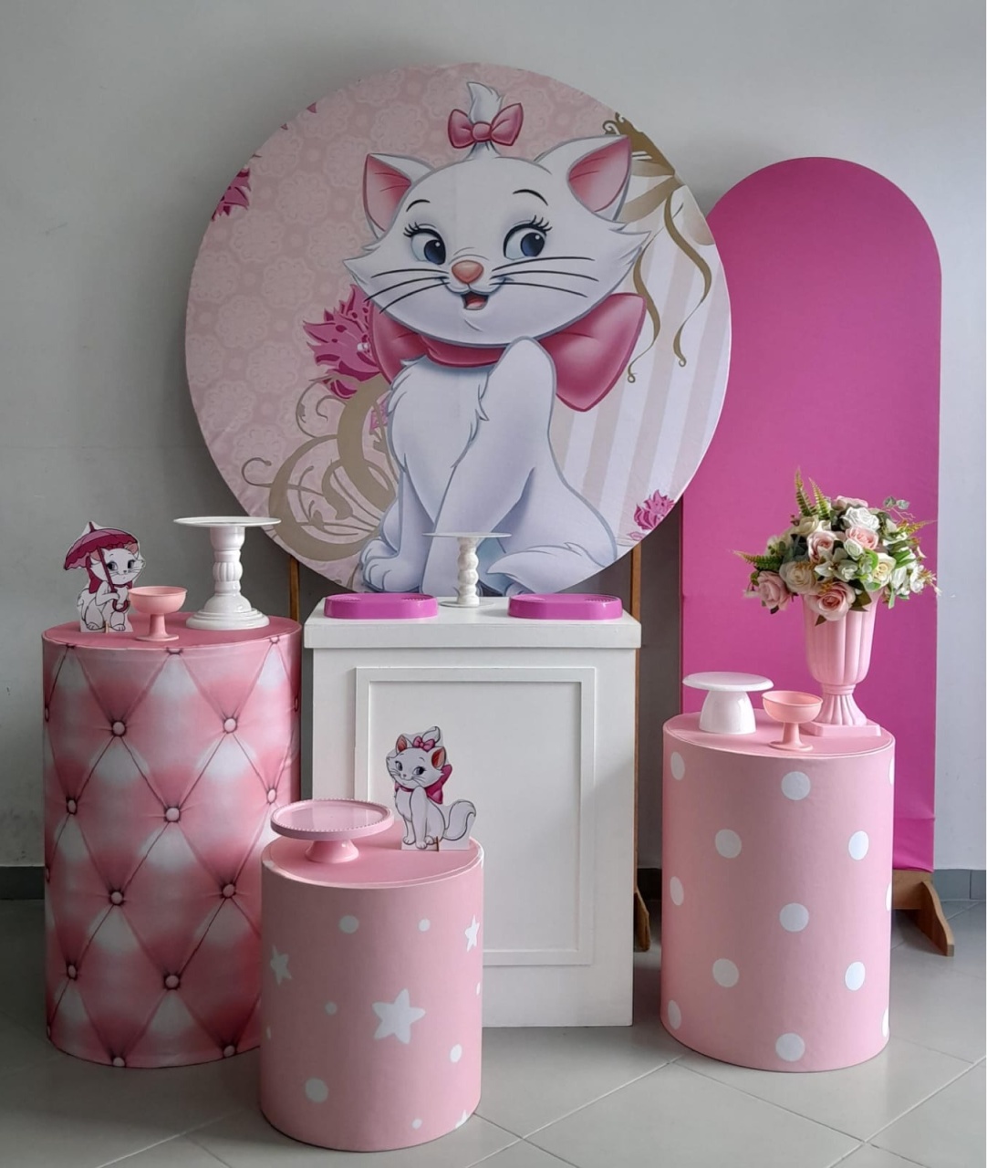 Kit Ouro Gatinha Marrie - Lili decorações pegue emonte
