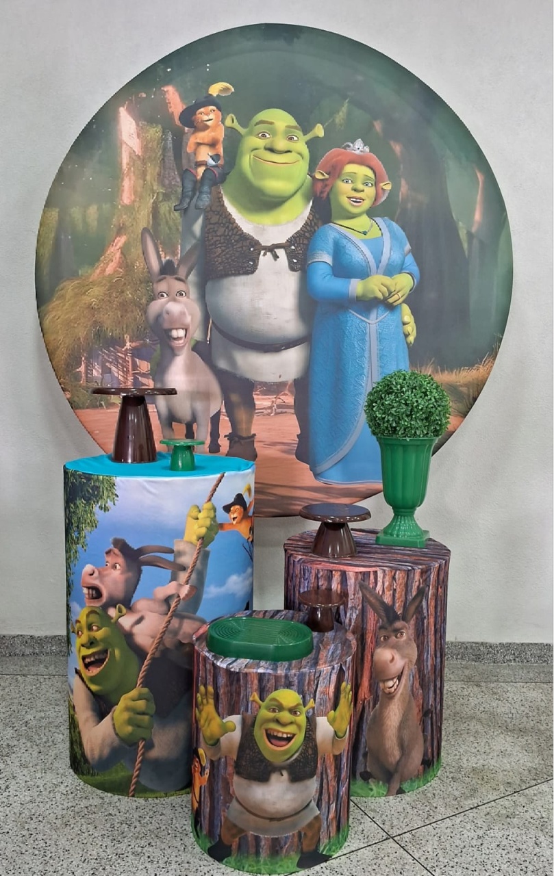 Kit Bronze Shrek - Lili decorações pegue emonte