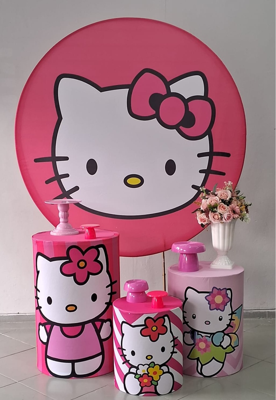 Kit Bronze Hello Kitty - Lili decorações pegue emonte