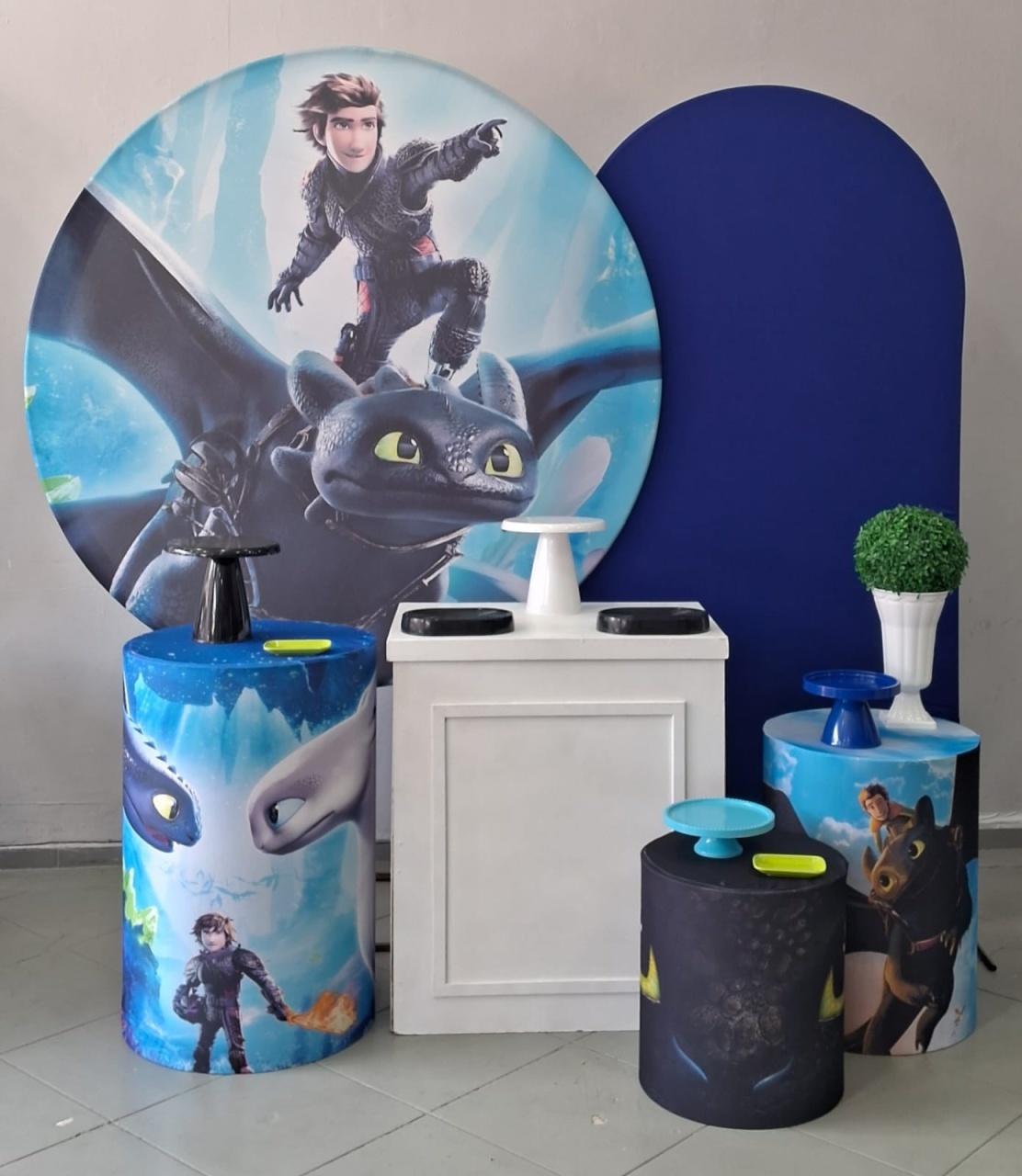 Kit Ouro Como Treinar O Seu Dragão  - Lili decorações pegue emonte