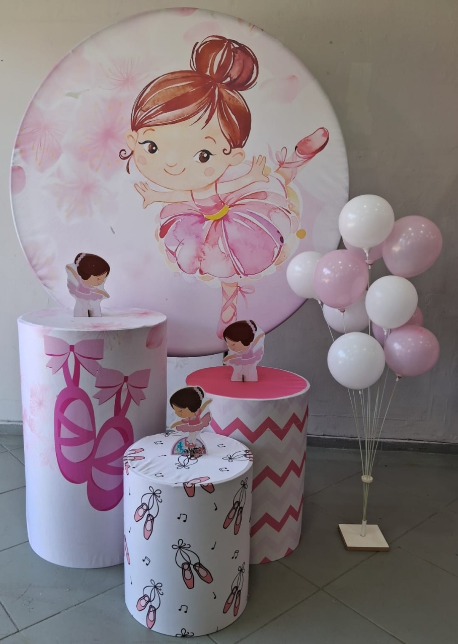 Kit Básico Bailarina - Lili decorações pegue emonte