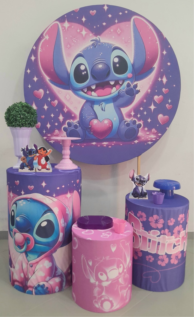 Kit Bronze Stitch Roxo - Lili decorações pegue emonte