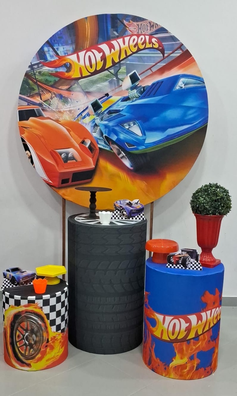 Kit Bronze Hotwheels - Lili decorações pegue emonte
