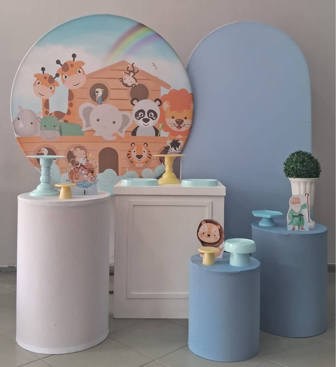Kit Ouro Arca de Noé - Lili decorações pegue emonte