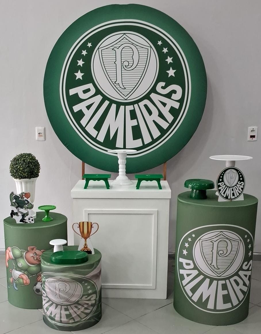 Kit Prata Palmeiras - Lili decorações pegue emonte