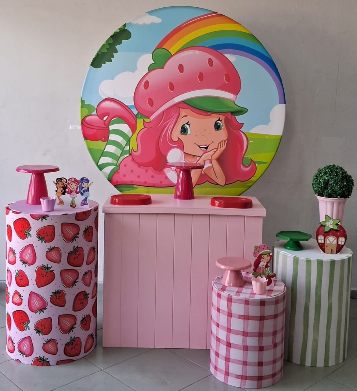 Kit Prata Moranguinho - Lili decorações pegue emonte