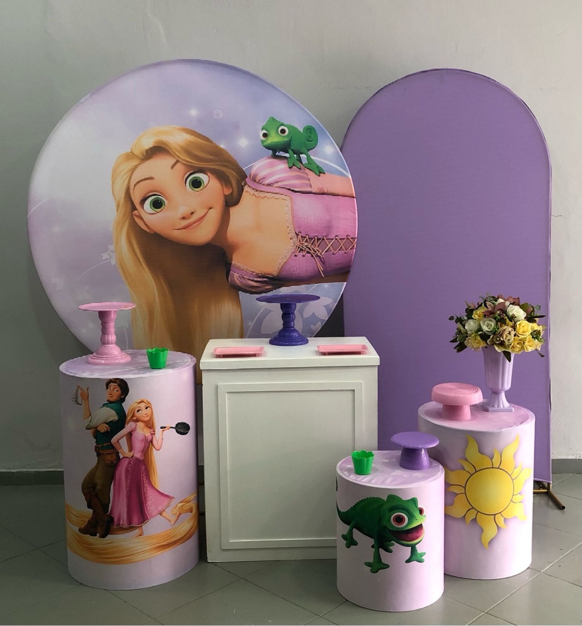 Kit Ouro Enrolados - Lili decorações pegue emonte