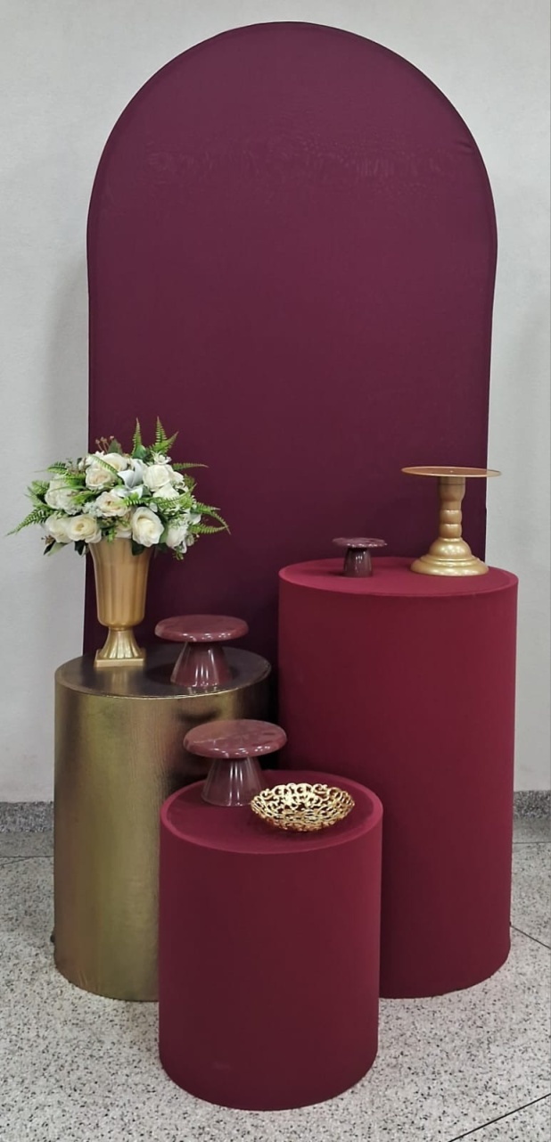 Kit Bronze Com Romano Marsala - Lili decorações pegue emonte