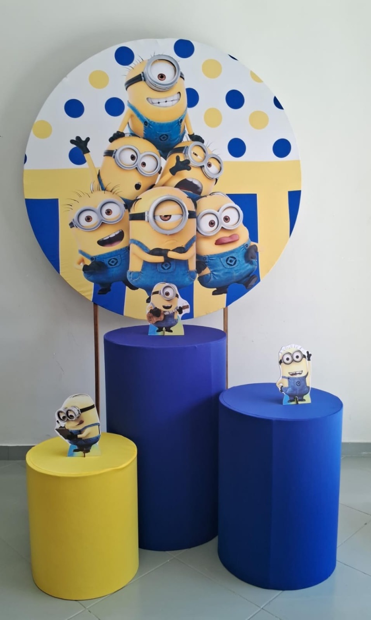 Kit Basico Minions - Lili decorações pegue emonte