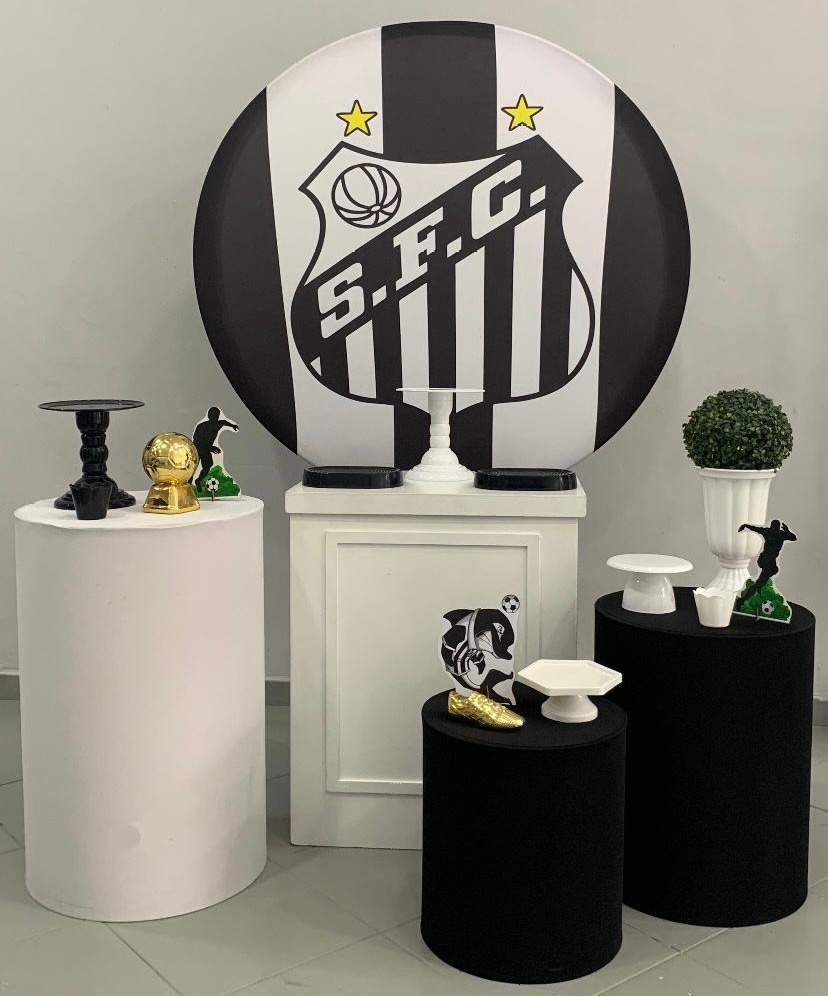Kit Prata Santos  - Lili decorações pegue emonte