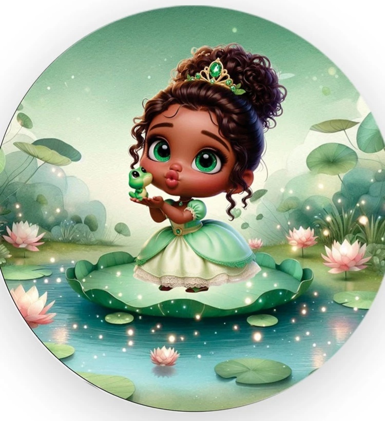 Capa Painel Tiana Baby - Lili decorações pegue emonte