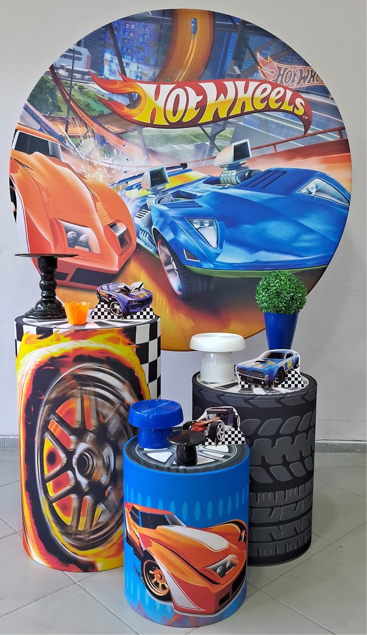 Kit Bronze Hotwheels 02 - Lili decorações pegue emonte