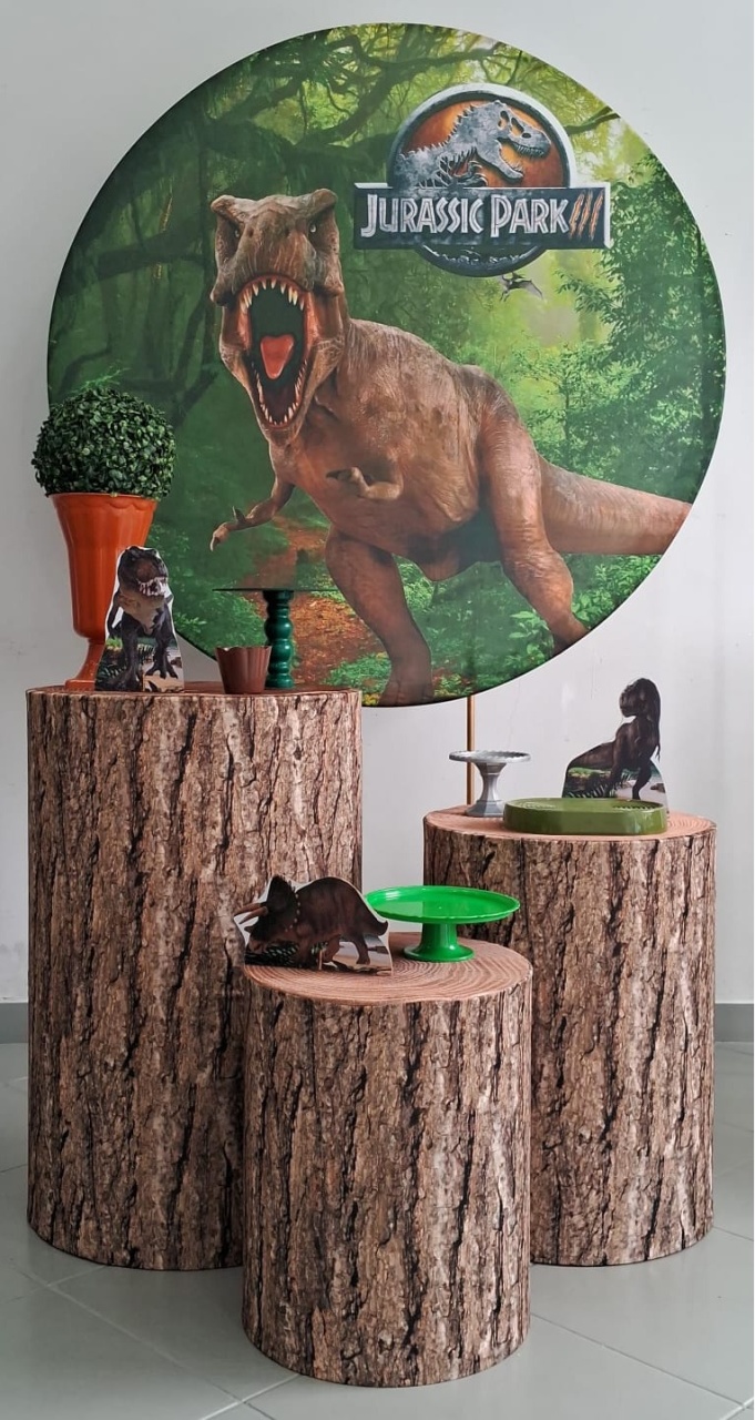 Kit Bronze Dinossauro - Lili decorações pegue emonte