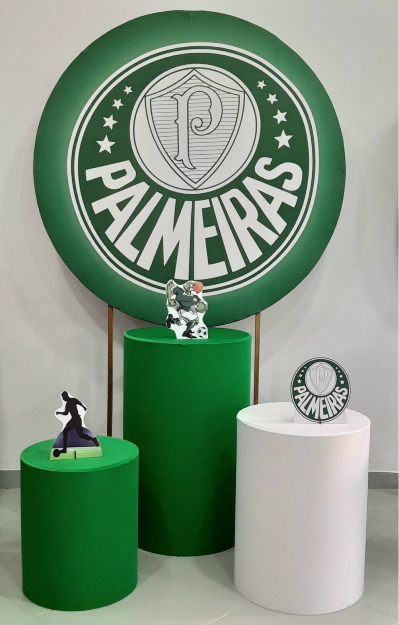 Kit Básico Palmeiras 01 - Lili decorações pegue emonte