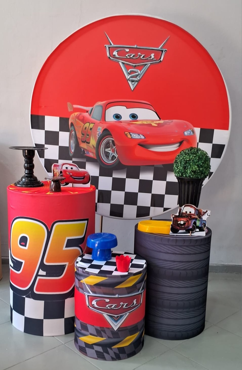 Kit Bronze Carros 02 - Lili decorações pegue emonte