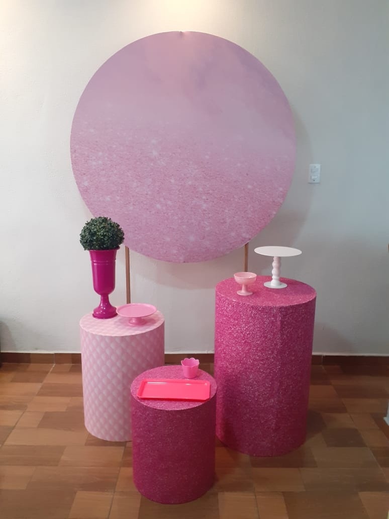 Kit Bronze Rosa - Lili decorações pegue emonte