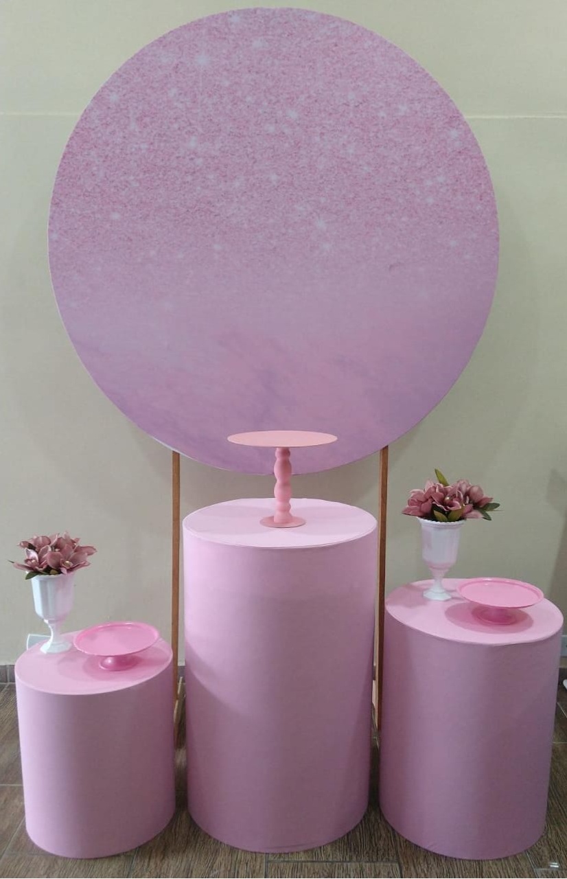 Bronze Rosa Com Glitter - lilipeguemonte