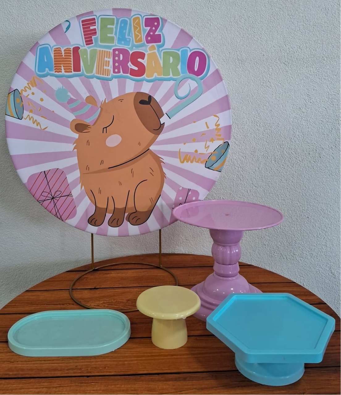 Mini Kit Capivara  - Lili decorações pegue emonte