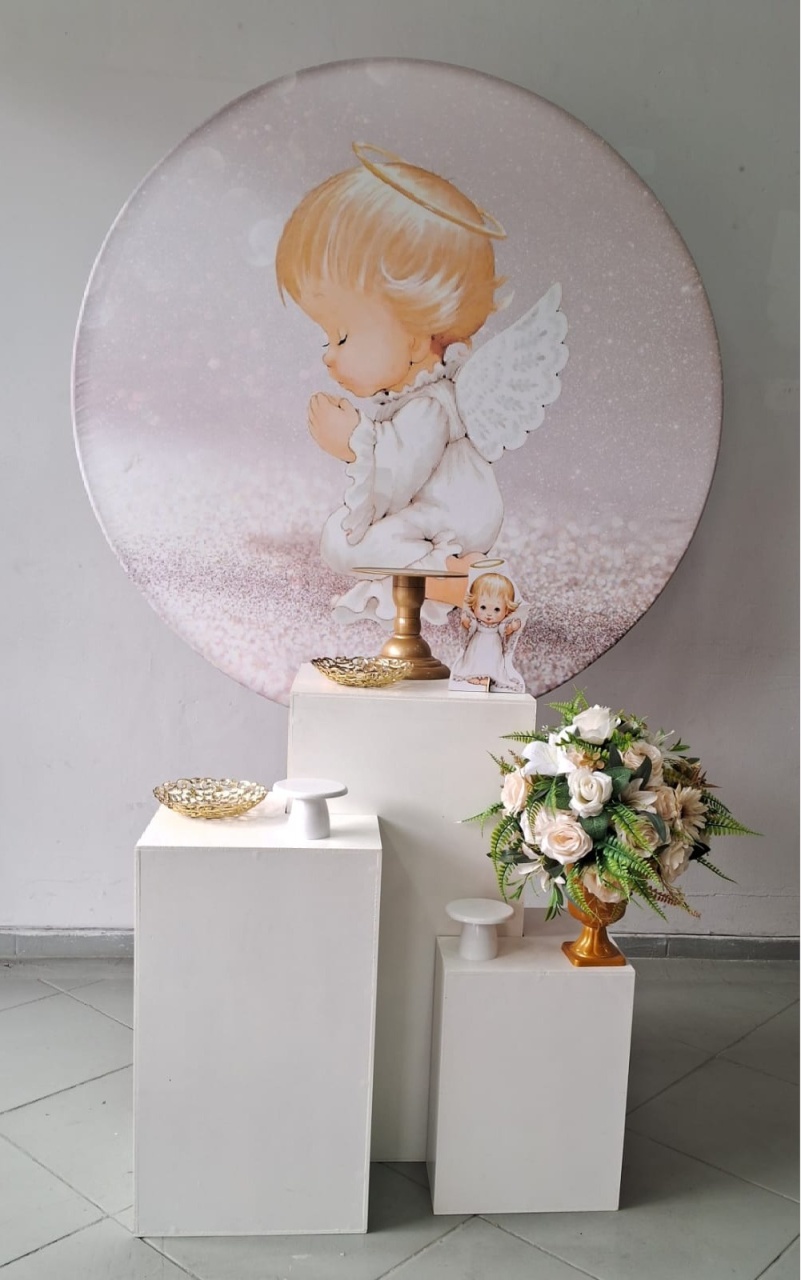 Composição Batizado Anjinho  - Lili decorações pegue emonte