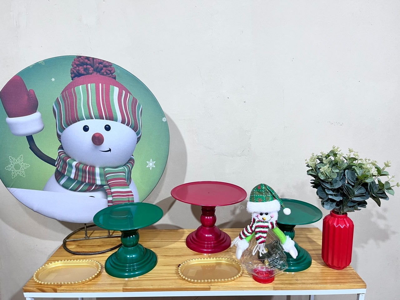 Mini Festa - Kit Parabéns - Decorações Natalinas - 2025  - PEGUE E MONTE CATALAGO VEM FESTEJAR PALMAS