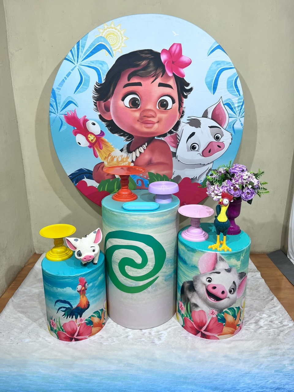 Moana Baby - Completo - Kit Festejar - PEGUE E MONTE CATALAGO VEM FESTEJAR PALMAS