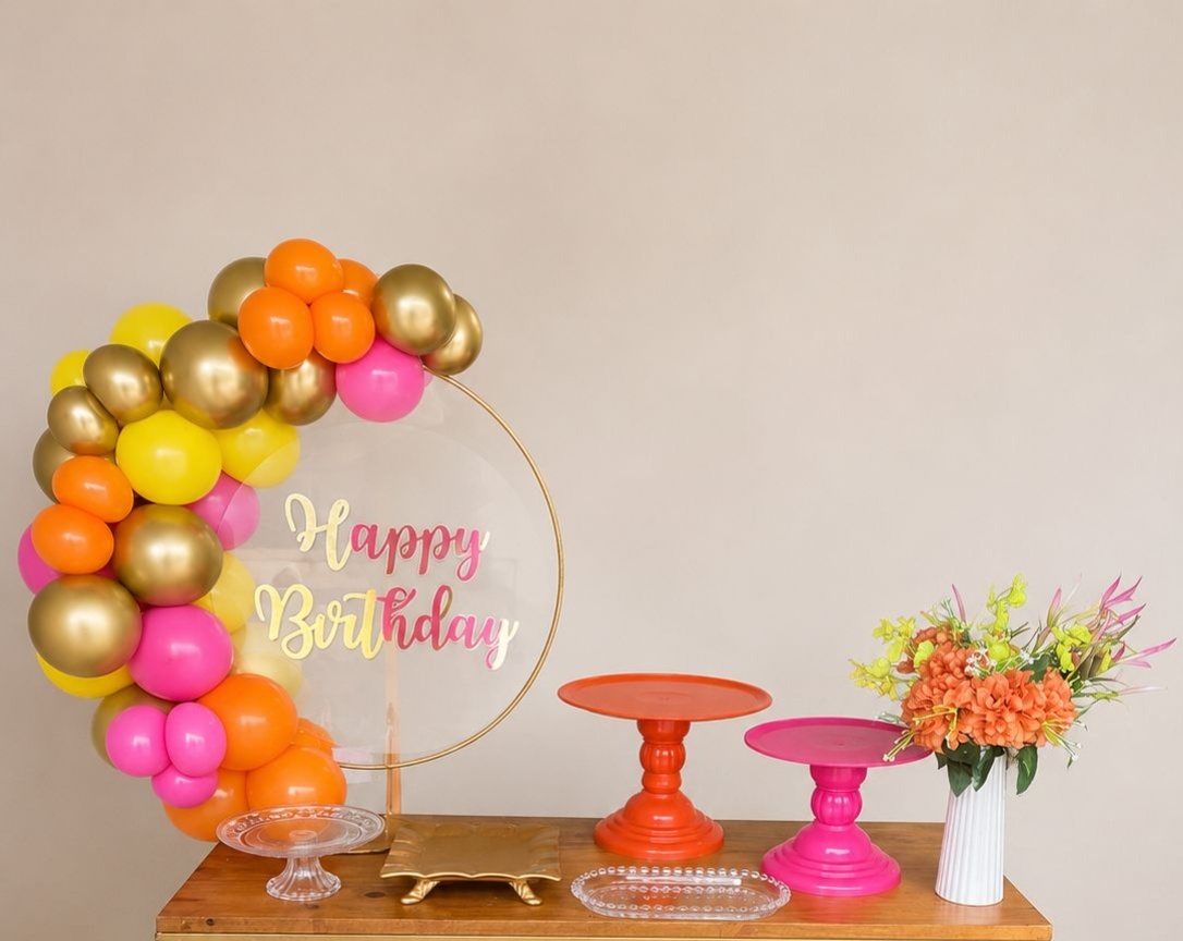Happy Birthday - Mini Festa - Kit Festejar - PEGUE E MONTE CATALAGO VEM FESTEJAR PALMAS