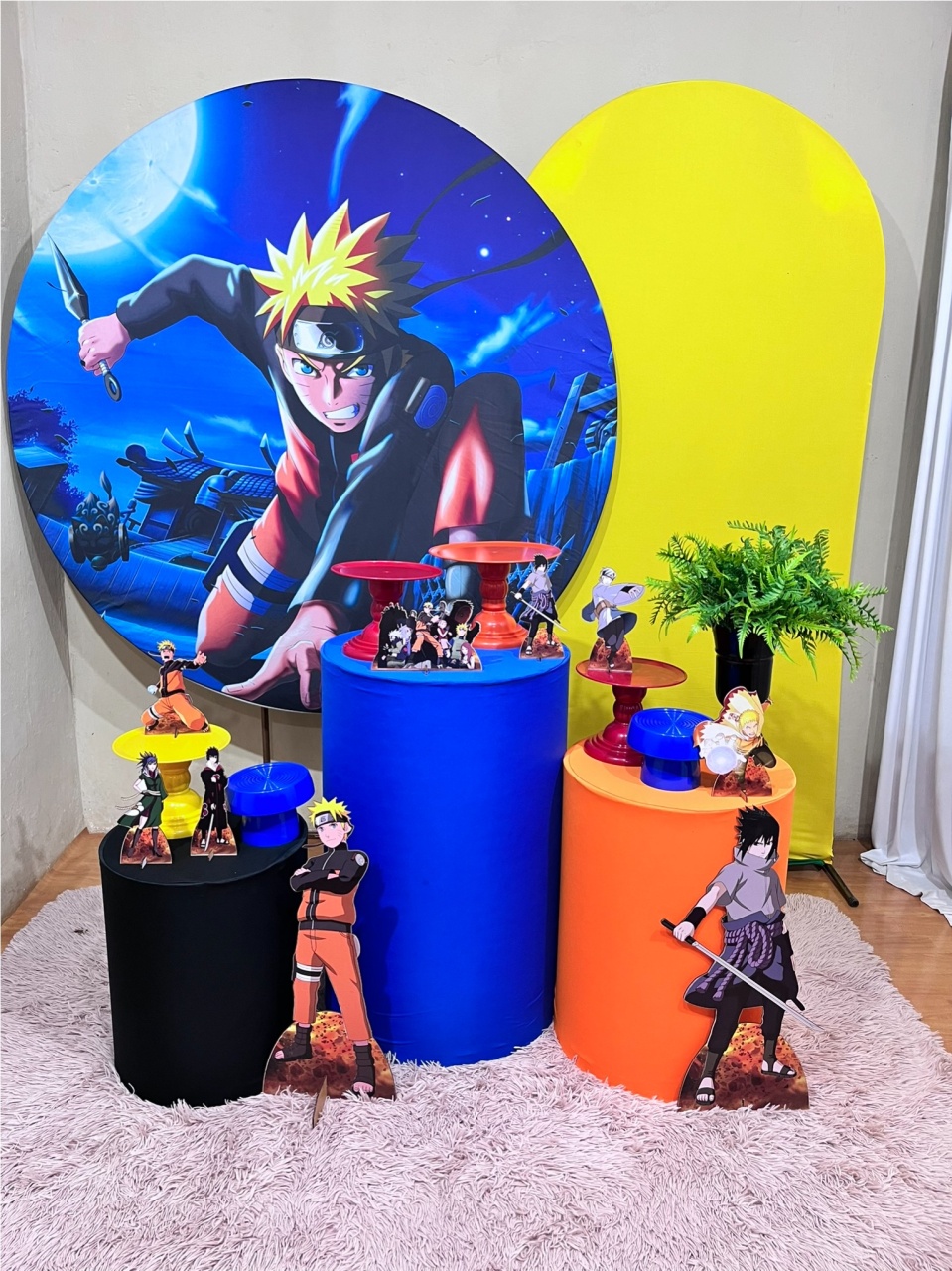 Naruto - Festa Completa - Kit Comemore - PEGUE E MONTE CATALAGO VEM FESTEJAR PALMAS
