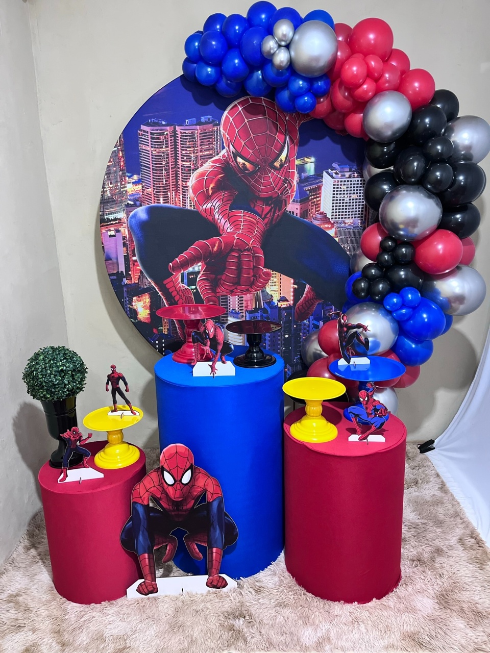 Homem Aranha - Festa Completa - Kit Festejar  - PEGUE E MONTE CATALAGO VEM FESTEJAR PALMAS