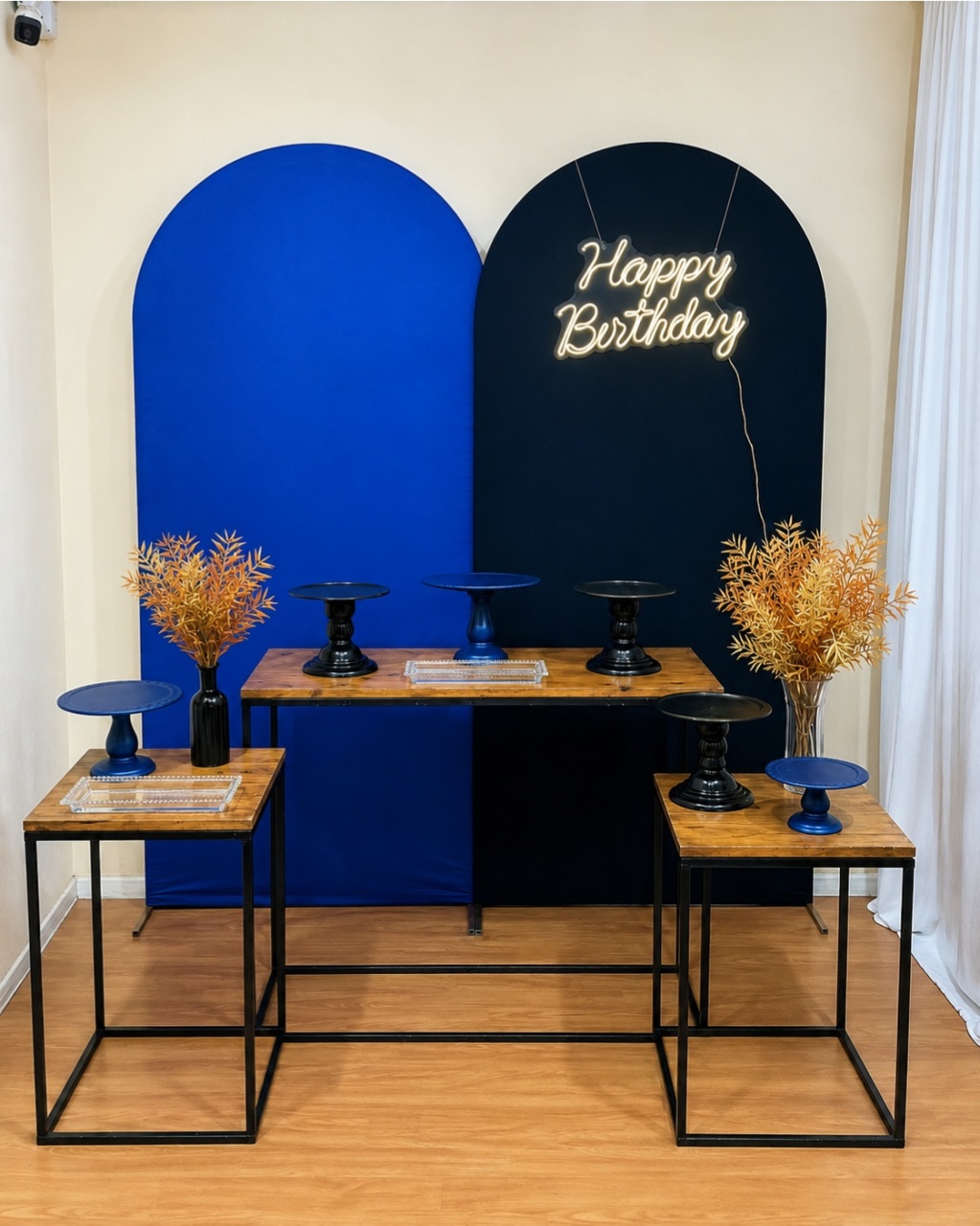 Azul E Preto - Festa Completa - Kit Comemore - PEGUE E MONTE CATALAGO VEM FESTEJAR PALMAS
