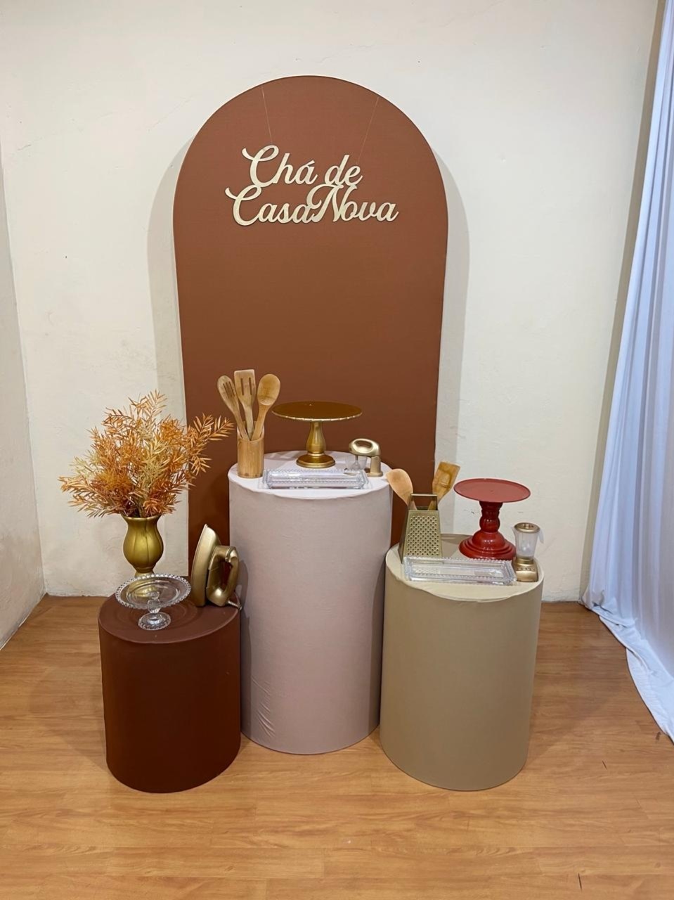 Chá de Cozinha Ou Casa Nova - Terra Cota + Bege - Festa Completa - Festejar - PEGUE E MONTE CATALAGO VEM FESTEJAR PALMAS