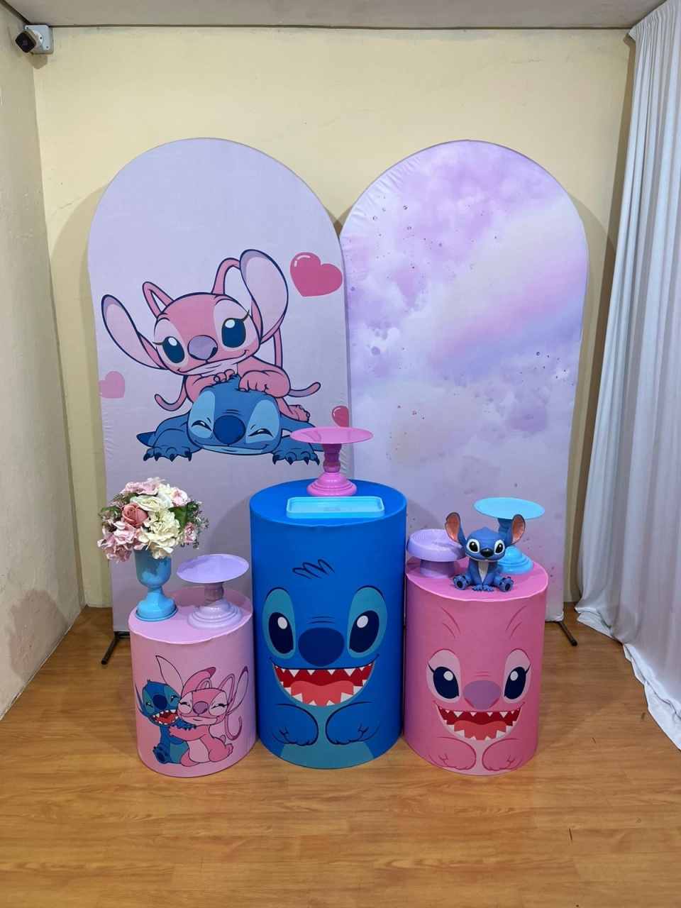 Stitch  E Angel - Festa Completa - Kit Comemore 1  - PEGUE E MONTE CATALAGO VEM FESTEJAR PALMAS