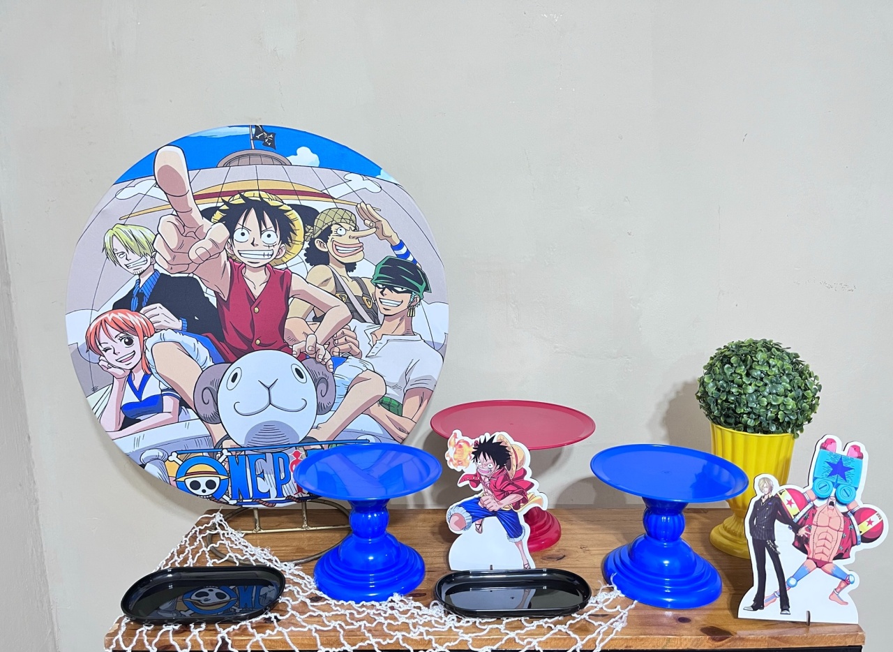 One Piece - Mini Festa - Kit Parabbéns - PEGUE E MONTE CATALAGO VEM FESTEJAR PALMAS
