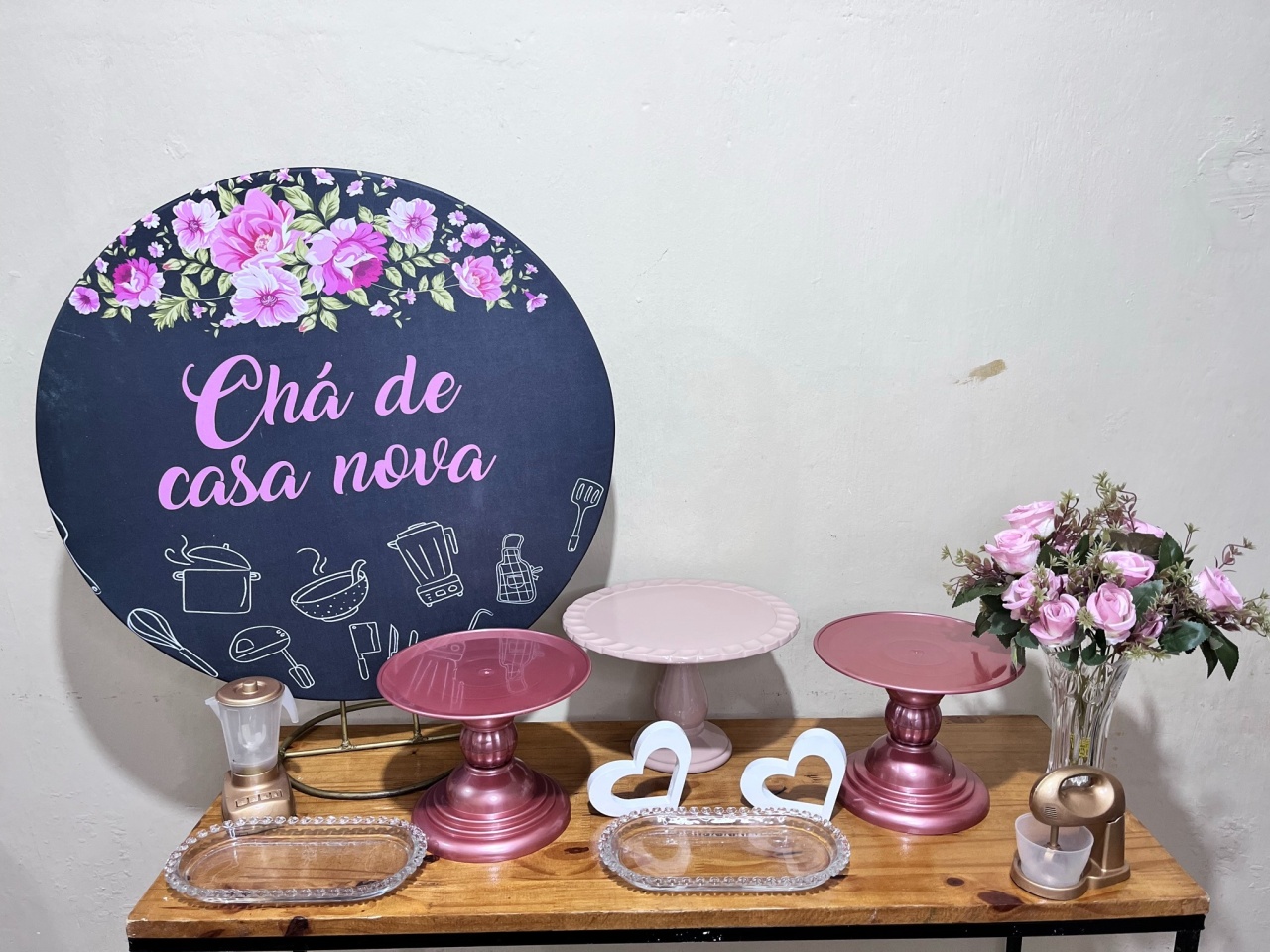 Chá de Casa Nova - Mini Festa - Kit Parabéns - PEGUE E MONTE CATALAGO VEM FESTEJAR PALMAS