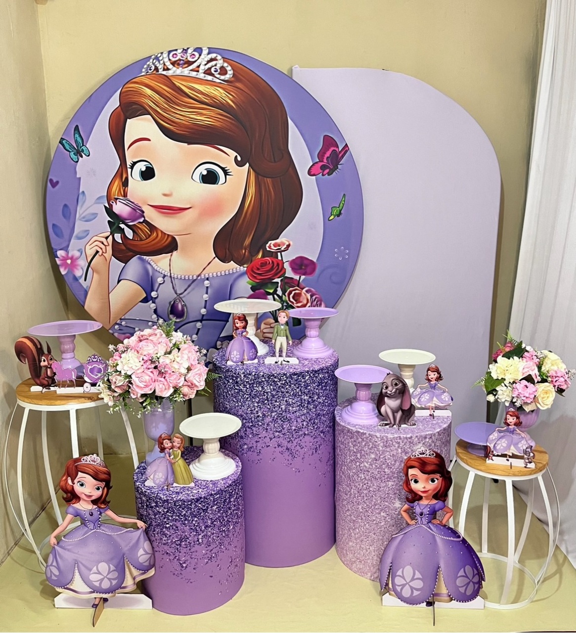 Princesa Sofia  - Festa Completa - Kit Festão - PEGUE E MONTE CATALAGO VEM FESTEJAR PALMAS