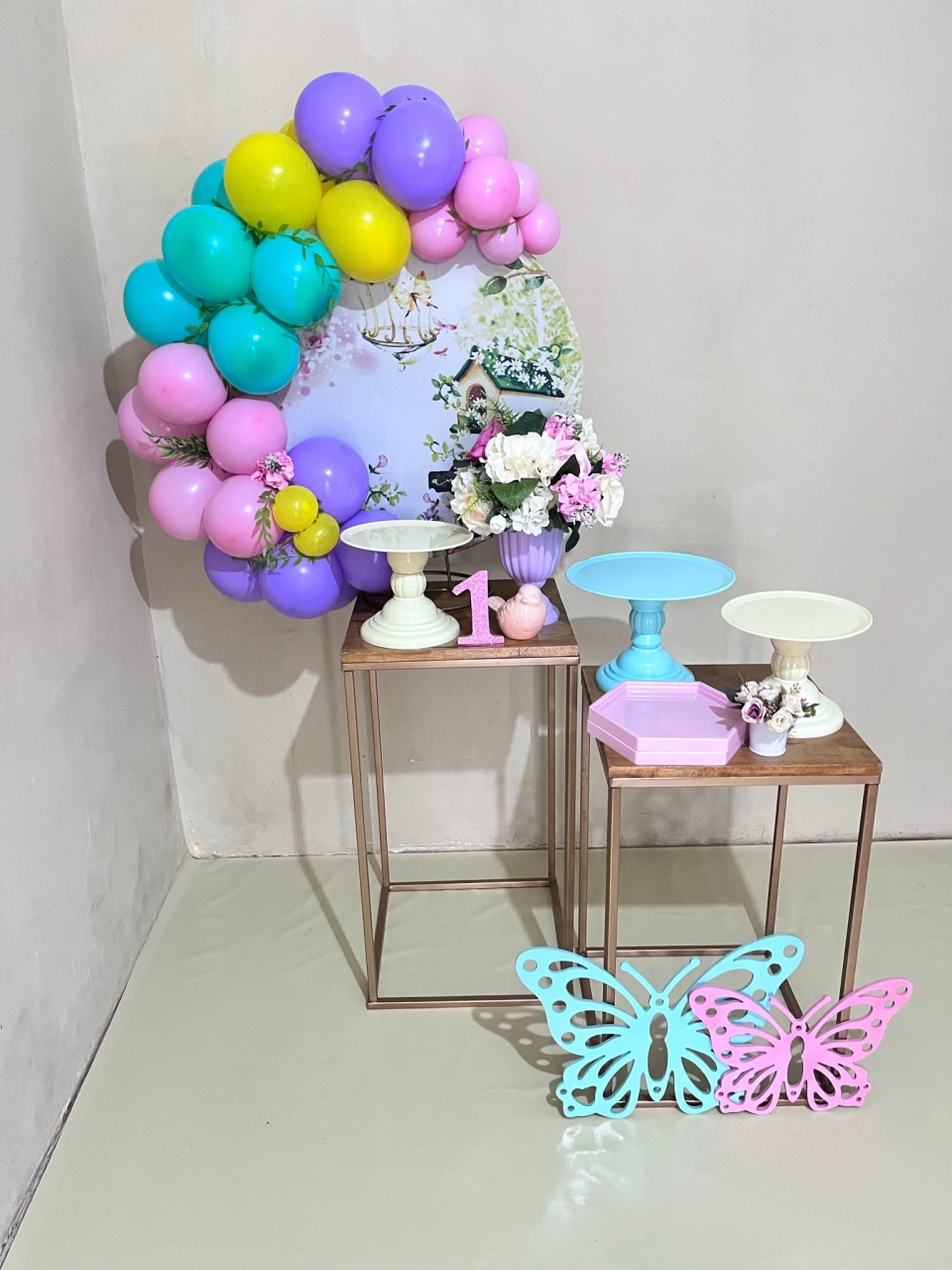  Jardim Encantado 1  - Mini Festa - Kit Comemore  - PEGUE E MONTE CATALAGO VEM FESTEJAR PALMAS