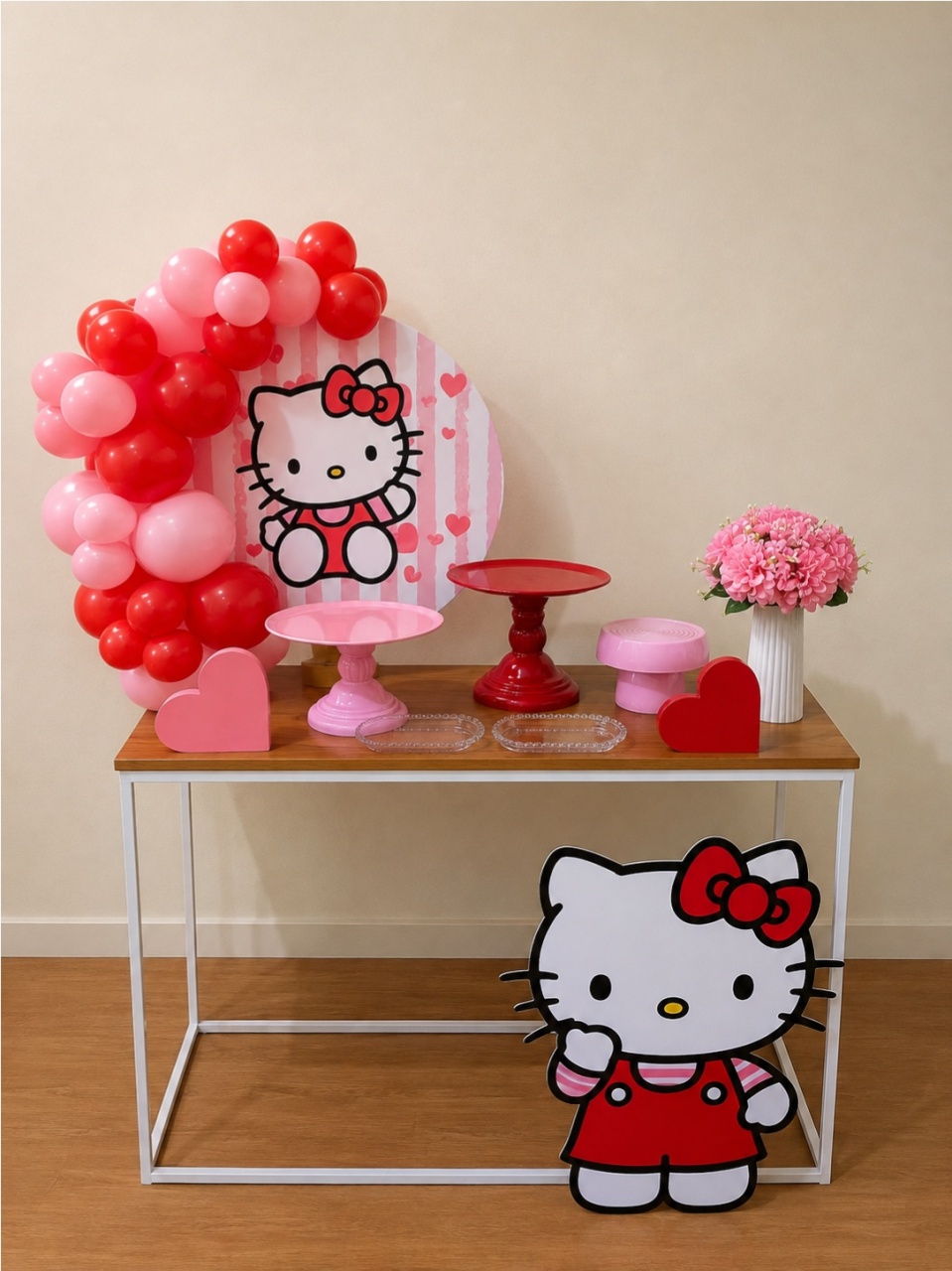 Hello Kit - Mini Festa - Kit Comemore C/ Adicional Display - PEGUE E MONTE CATALAGO VEM FESTEJAR PALMAS