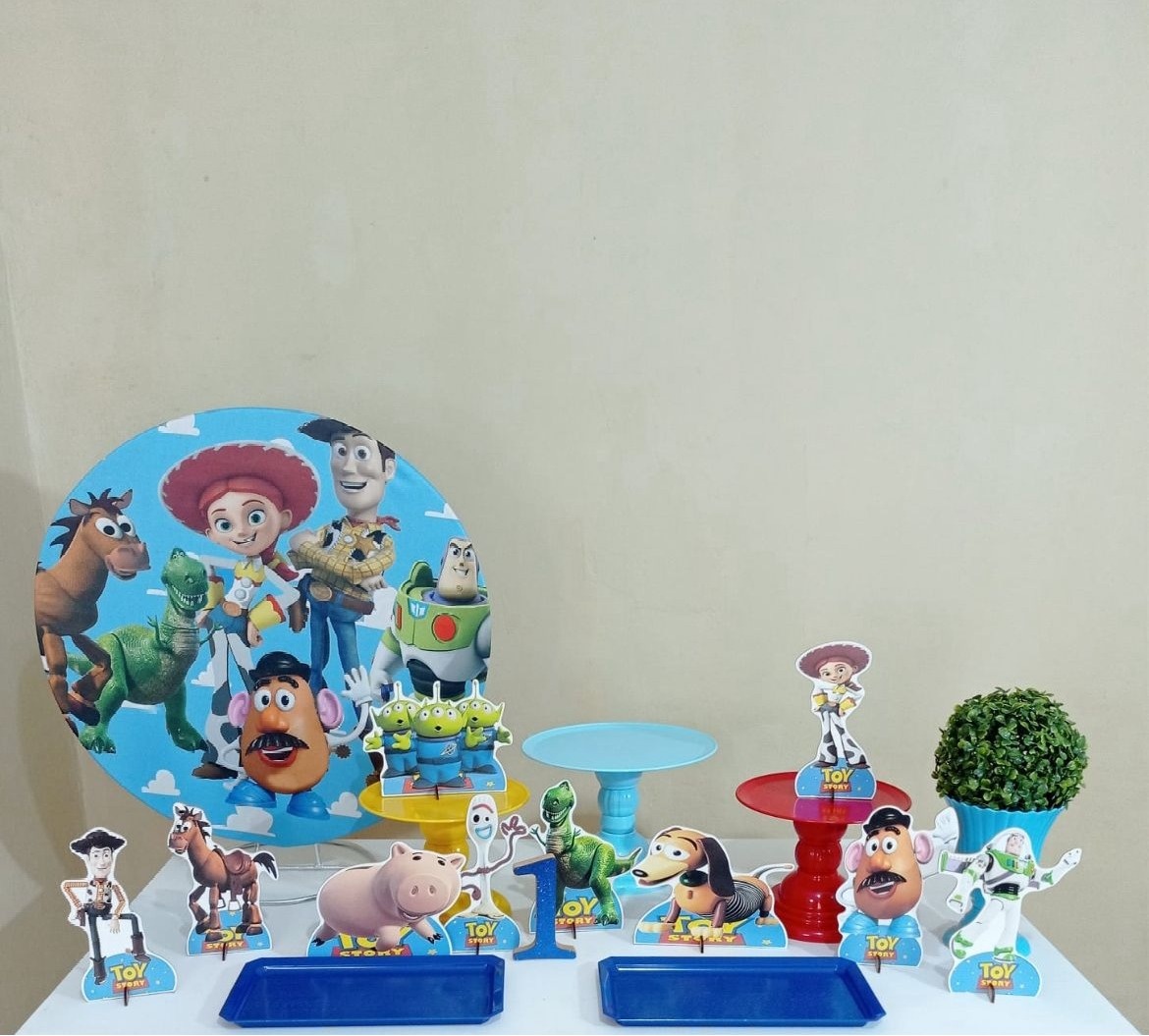 Toy Sotory (Menino) - Mini Festa - Kit Festejar (Sem Balões)  - PEGUE E MONTE CATALAGO VEM FESTEJAR PALMAS