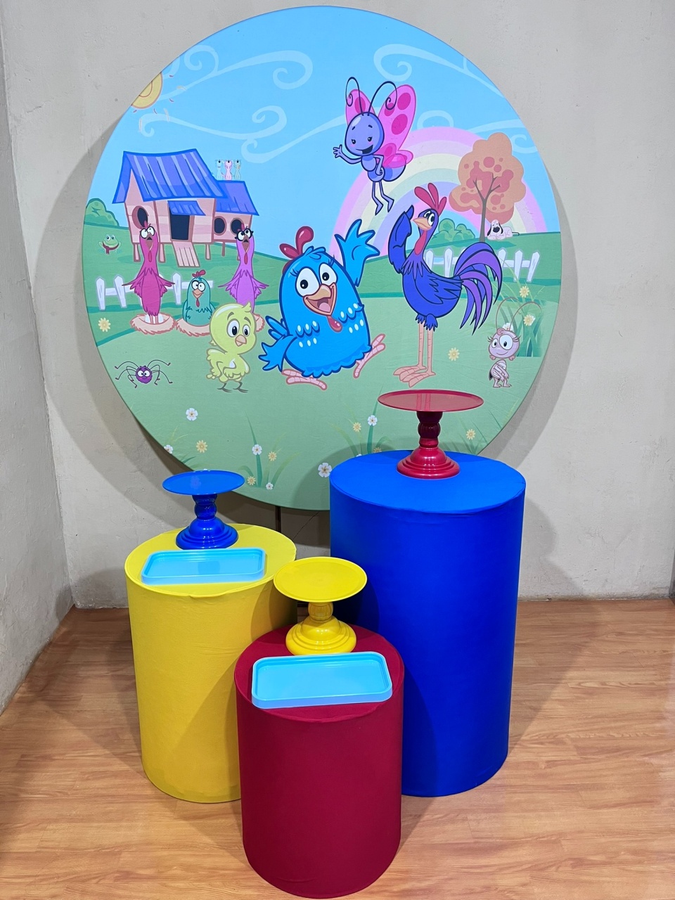 Galinha Pintadinha Menino - Festa Completa - Kit Parabéns - PEGUE E MONTE CATALAGO VEM FESTEJAR PALMAS
