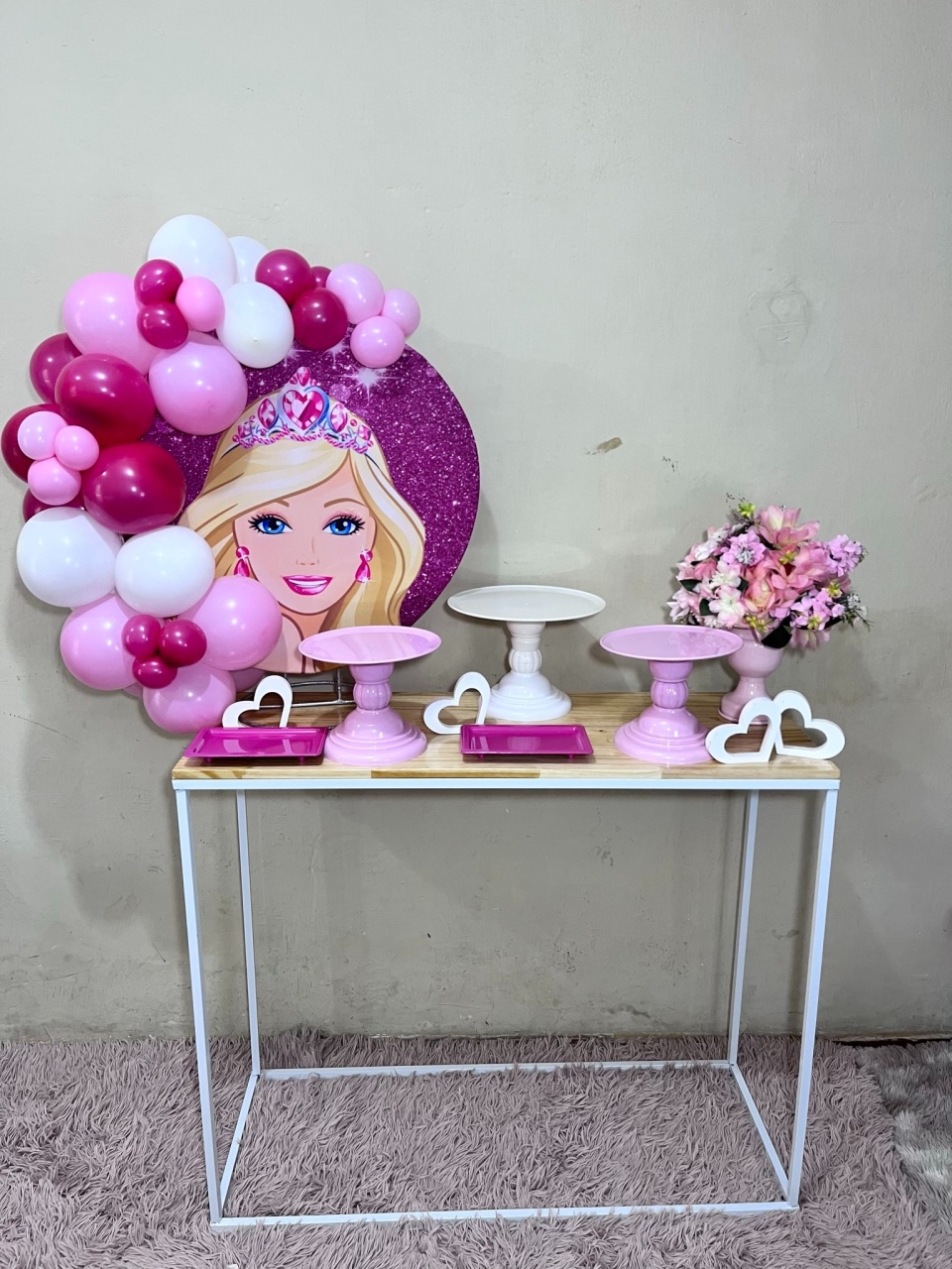 Barbie 2  - Mini Festa - Kit Comemore - PEGUE E MONTE CATALAGO VEM FESTEJAR PALMAS