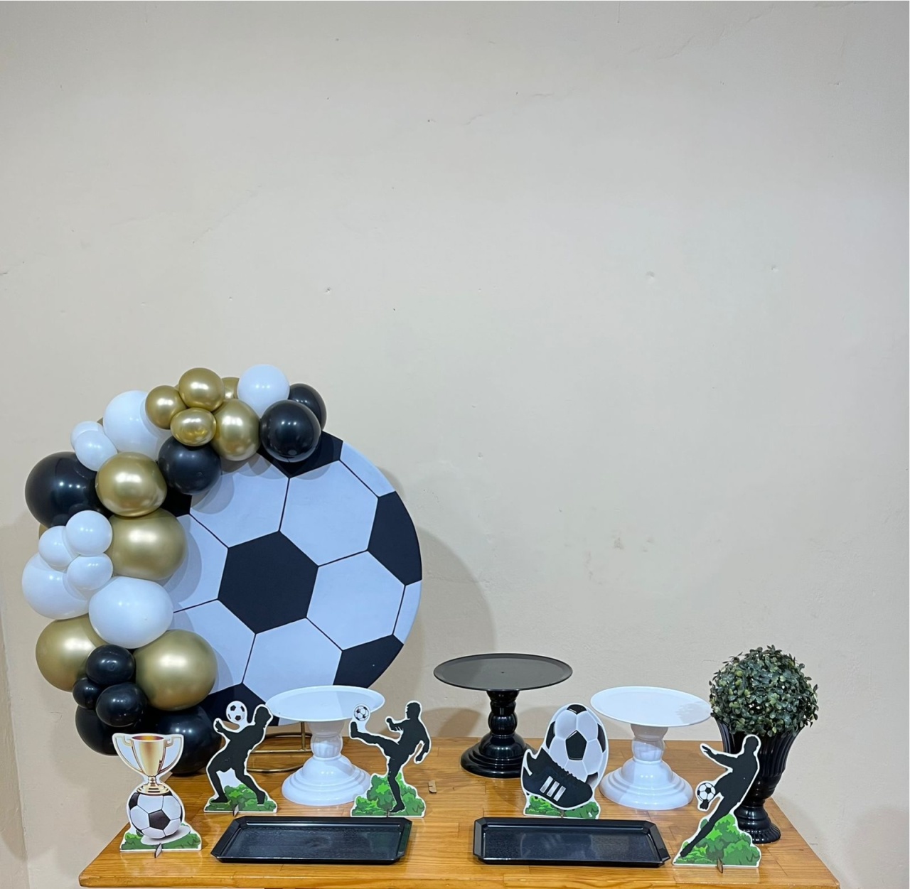 Futebol Painel Bola - Mini Festa - Kit Festejar - PEGUE E MONTE CATALAGO VEM FESTEJAR PALMAS
